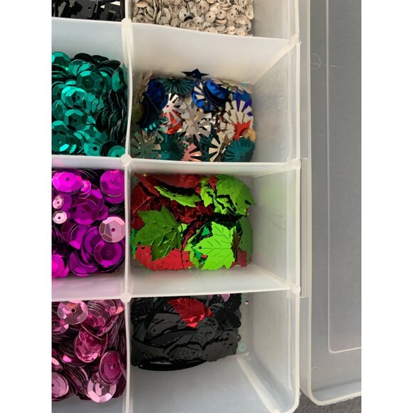 Assorted Sequins & Shapes Craft Box Jewelry Crafts - Picture 6 of 11